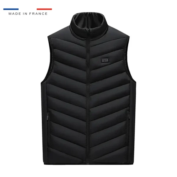 Gilet chauffant noir